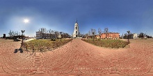 Шуя, Зелёная площадь, Воскресенский собор.