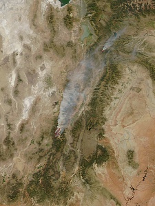 Пожары в штате Юта, 19 сентября 2010...