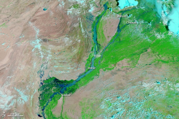 Наводнение в Пакистане, 11 августа 2010