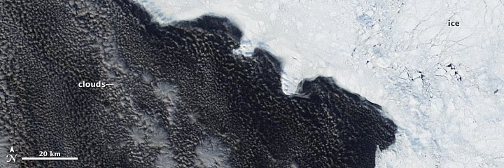 Арктический Морской Ледяной Минимум на 2010, 19 сентября 2010