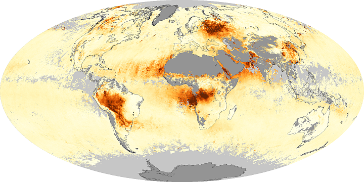 Засуха и качество воздуха в августе 2010 года, 1-31 августа 2010