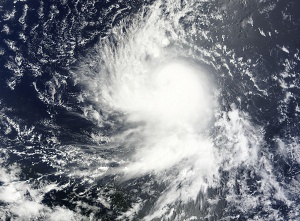 Тропический шторм Даниэль, 23 августа 2010...